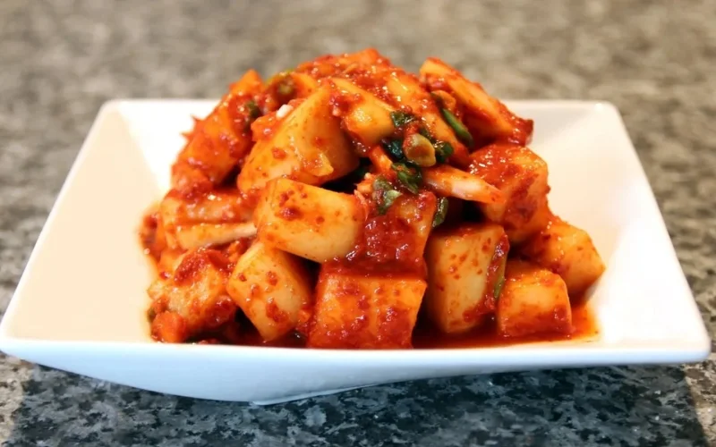 Bí quyết để món kimchi củ cải thêm ngon