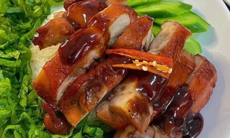 Công thức gà nướng xá xíu BBQ đơn giản