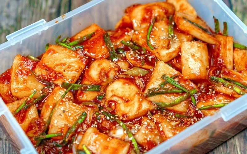 Kimchi củ cải – Món ăn truyền thống đầy quyến rũ