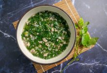 Hương vị ngọt lành từ canh rau ngót thịt bằm