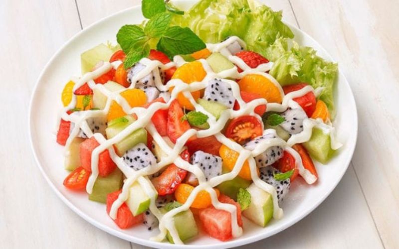 Salad hoa quả tươi mát, nguồn vitamin tuyệt vời cho cơ thể