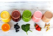 Sinh tố trái cây kết hợp rau củ cực healthy