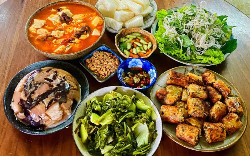Bữa cơm hiện đại