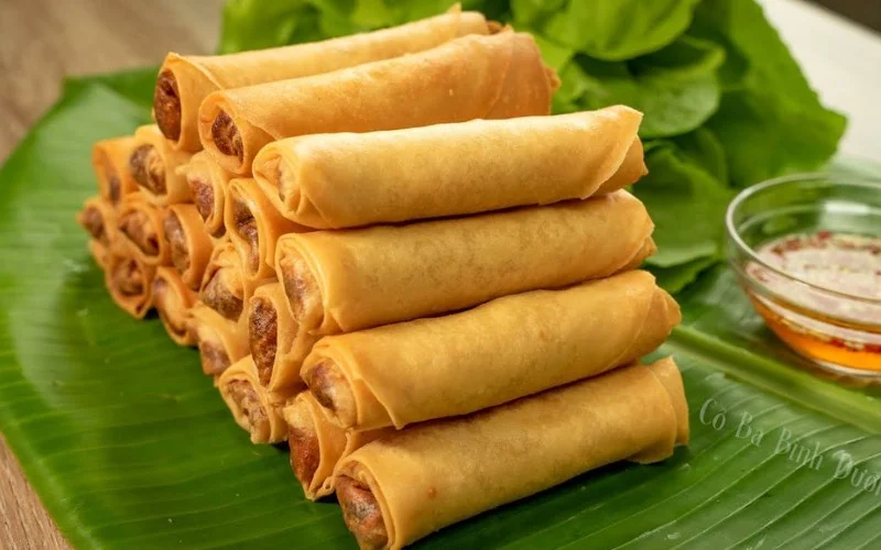 Hướng dẫn cách làm chả giò siêu ngon