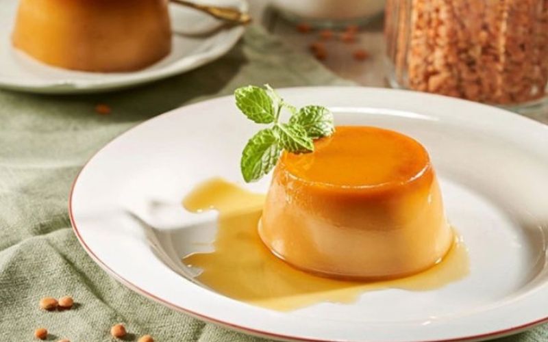 Bánh flan hoàn hảo mịn màng và thơm lừng