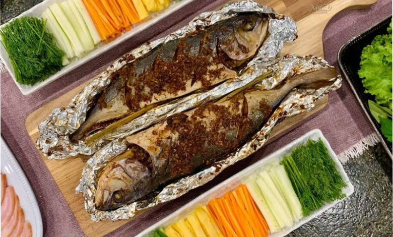 Cá nướng giấy bạc, món ăn đơn giản nhưng đầy hương vị và dinh dưỡng