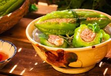 Canh khổ qua nhồi thịt xanh mát thanh dịu
