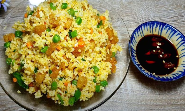 Cơm chiên ngũ sắc bắt mắt và bổ dưỡng