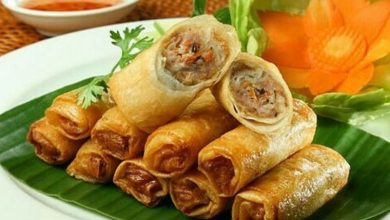 Nem rán vàng giòn hương vị Tết miền Bắc