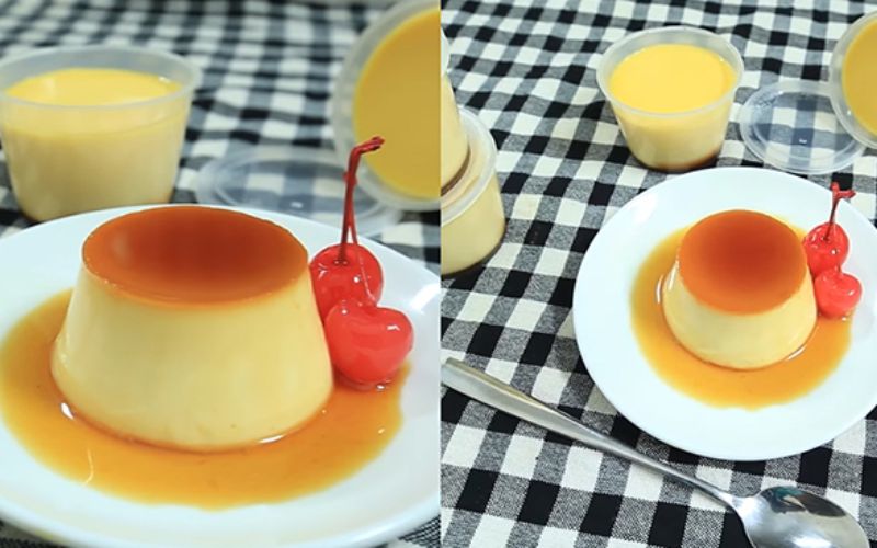 Nguyên liệu chính để làm bánh flan phô mai thơm ngon