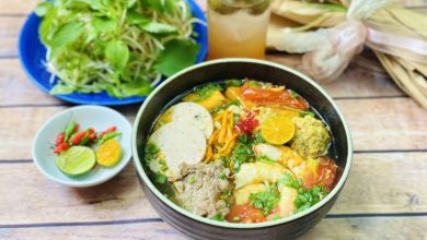 Cách nấu bún riêu cua bắp bò siêu ngon