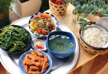 Mâm cơm ngày mưa đầy đủ dinh dưỡng và hương vị