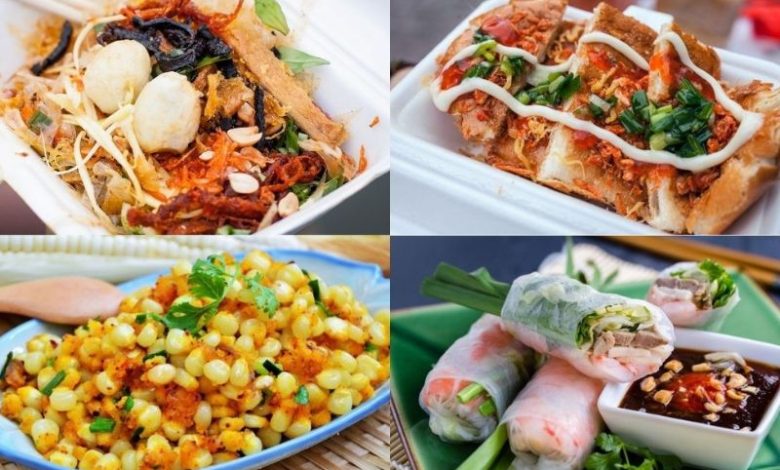 Top các món ăn vặt Hà Nội ngon