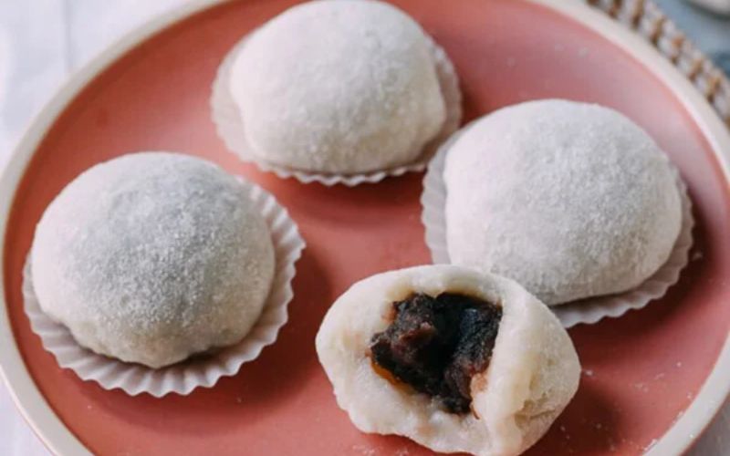 Bánh mochi đông lạnh giữ nguyên độ dẻo