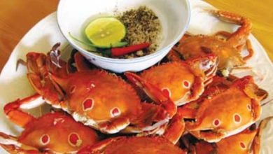 Cua ghẹ luộc thơm ngon không bị rụng càng khi chế biến